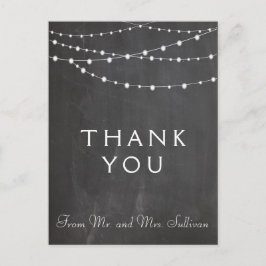 Vielen Dank, dass Sie die Markierungsleuchten der  Postkarte