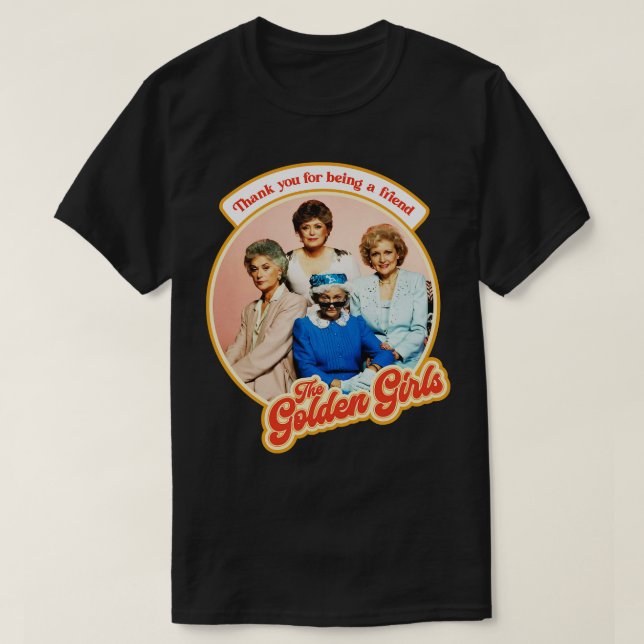 Vielen Dank, dass Sie ein Freund Retro Tribut. T-Shirt (Design vorne)
