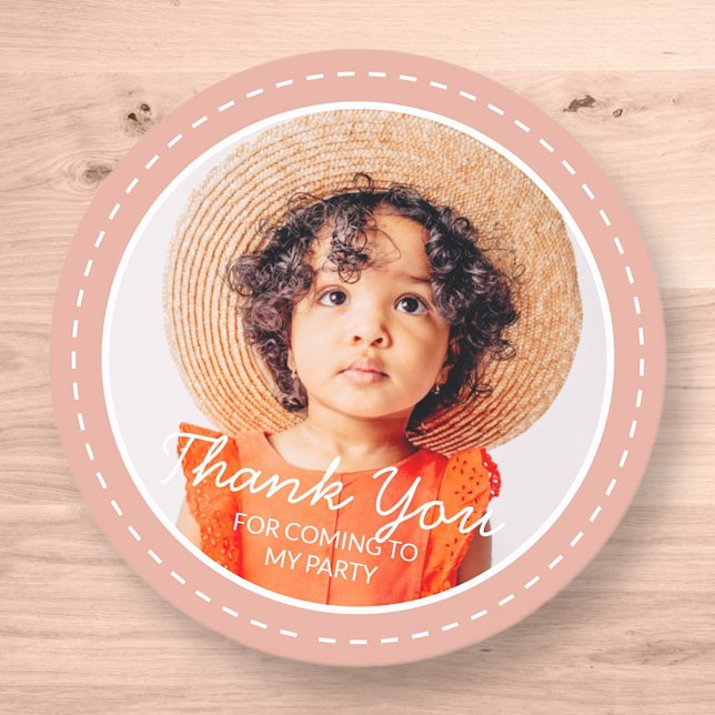 Vielen Dank, dass Sie ein modernes, voreingestellt Runder Aufkleber (Von Creator hochgeladen)