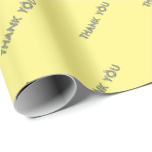 Vielen Dank, dass Sie ein Musterpapier mit Blumenm Geschenkpapier