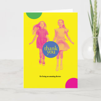 Vielen Dank, dass Sie ein Phantastischer Arzt sind Dankeskarte