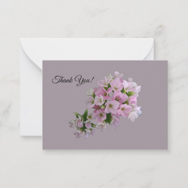 Vielen Dank, dass Sie eine flache Karte haben (Vorderseite)