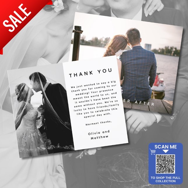 Vielen Dank, dass Sie eine Karte mit Foto und Text (TRANSFER to a FLAT CARD (5x7) Invitation to access a digital download version)