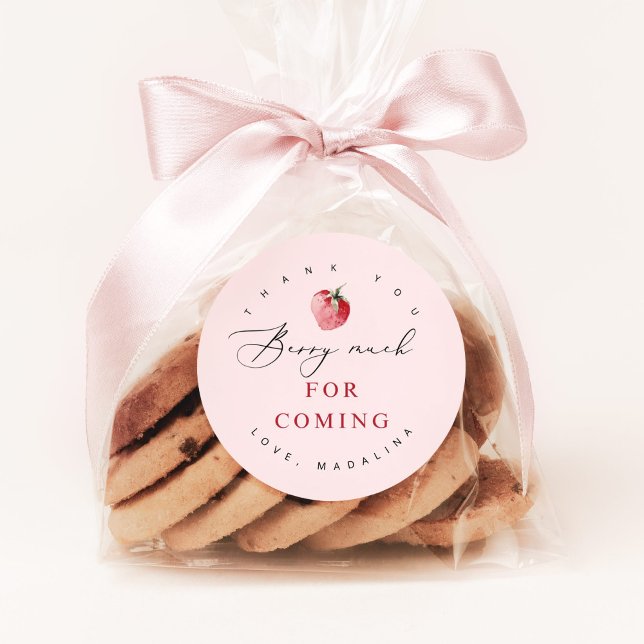 Vielen Dank, dass Sie gekommen sind Runder Aufkleber (Von Creator hochgeladen)