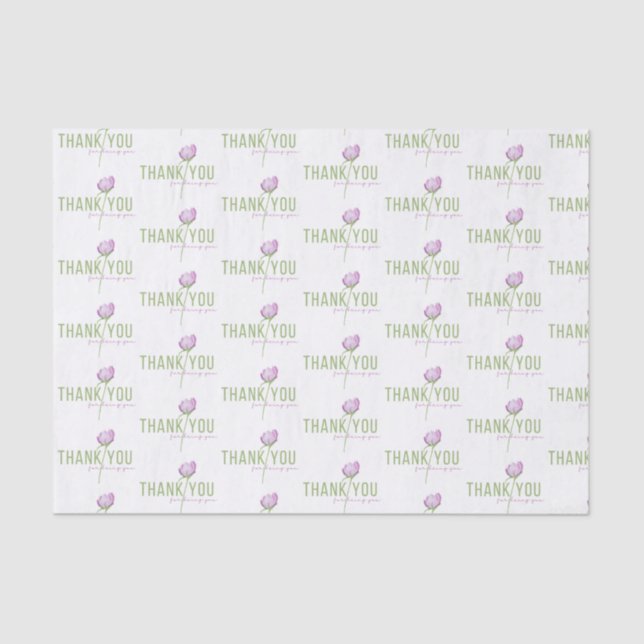 Vielen Dank, dass Sie Ihr Testpapier sind Seidenpapier (Vorderseite)