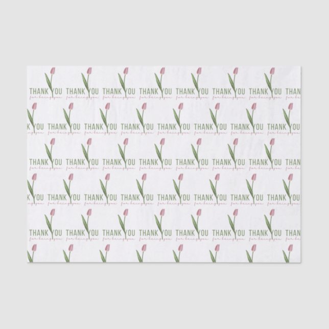 Vielen Dank, dass Sie Ihr Testpapier sind Seidenpapier (Vorderseite)