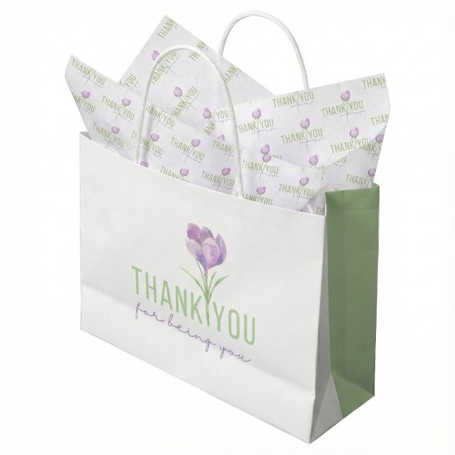 Vielen Dank, dass Sie Ihr Testpapier sind Seidenpapier (Show your gratitude with this, "Thank you for being you" tissue paper! Matching gift bag available.)