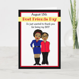 Vielen Dank, dass Sie meine beste Freundschaftskar Karte