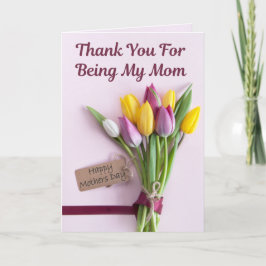 Vielen Dank, dass Sie meine Mama sind - Muttertags Karte