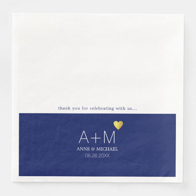 Vielen Dank, dass Sie mit uns feiern... Serviette (Vorderseite)