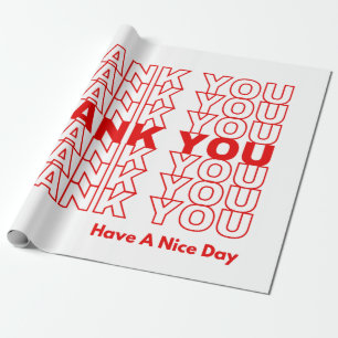 Vielen Dank, dass Sie Papier für kleine Unternehme Geschenkpapier