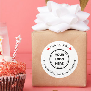 Vielen Dank, dass Sie selbst eine Begrüßungsaufkle Runder Aufkleber