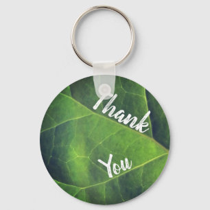 Vielen Dank, dass Sie sich für das Green Leaf Foto Schlüsselanhänger