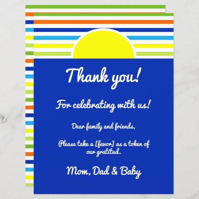 Vielen Dank, dass Sie sich für Sommer Streifen Dus (Vorne/Hinten)