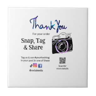 Vielen Dank, dass Sie Tag-Share-Kamera hinzufügen, Fliese