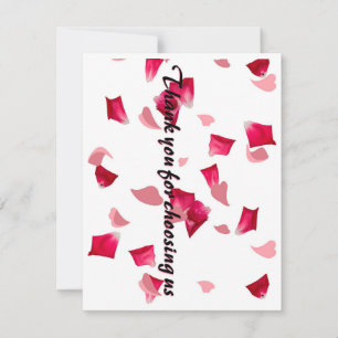 Vielen Dank, dass Sie uns eine Einkaufskarte gewäh Dankeskarte