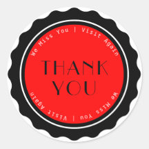 Vielen Dank, dass Sie uns nicht wiedersehen