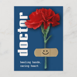 Vielen Dank Doktor | Glückliche Postkarten des Arz