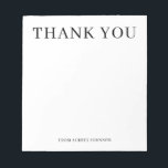 Vielen Dank Elegant Simple Notizblock<br><div class="desc">Eleganter und einfacher Notizblock mit fett formatiertem Serif-Schriftart. Minimalistisches Aussehen für geschäftliche oder persönliche Noten.</div>