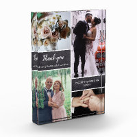 Vielen Dank, Elternteil Geschenk Hochzeit Foto Col