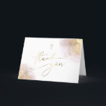 Vielen Dank, Erste Heilige Kommunion Card Karte<br><div class="desc">Erste heilige Kommune Dankeschön Karte</div>