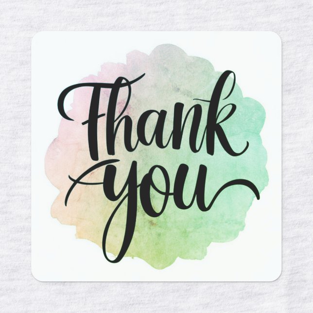 Vielen Dank Etiketten (Design 2)