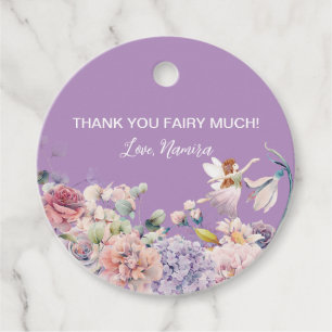 Vielen Dank Fairy Much, die verzauberte Geburtstag Geschenkanhänger