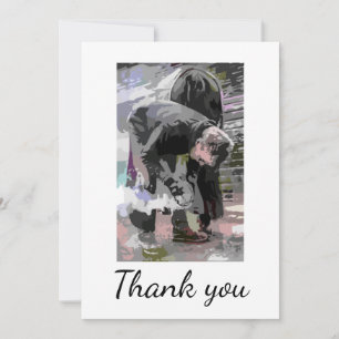 Vielen Dank, Farrier Horse Hoof Trimmer Barefoot  Dankeskarte