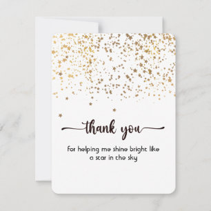 Vielen Dank, Flachkarte, Niedlich und einfach Dankeskarte