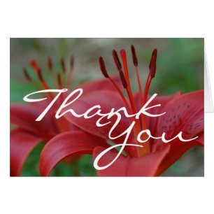 Vielen Dank, Floral Card