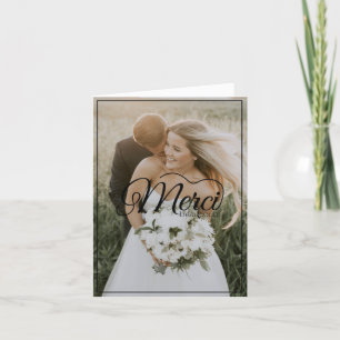Vielen Dank Foto Hochzeitsschrift Dankeschön Dankeskarte