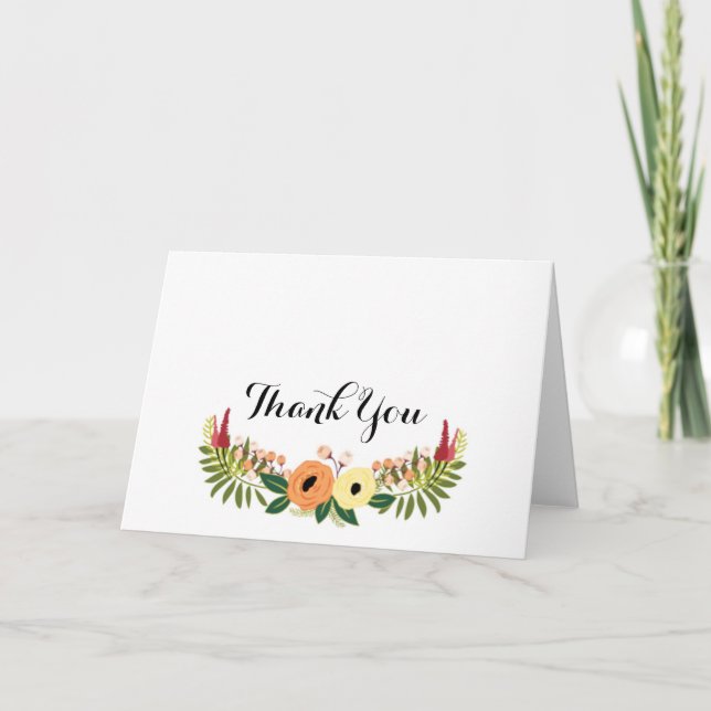 Vielen Dank, Frau Notecard Dankeskarte (Vorderseite)