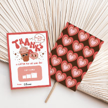 Vielen Dank für alles, was Sie tun! Karteninhaber