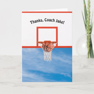 Vielen Dank für Basketball im Netz Karte