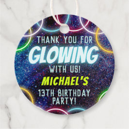 Vielen Dank für das Glühen mit Uns Glühen in Dunke Geschenkanhänger