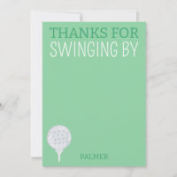 Vielen Dank für das Swingby Golf Party Vielen Dank