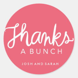 Vielen Dank für den Aufkleber