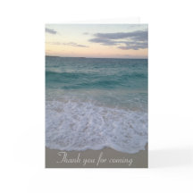 Vielen Dank für den Kartenstrand