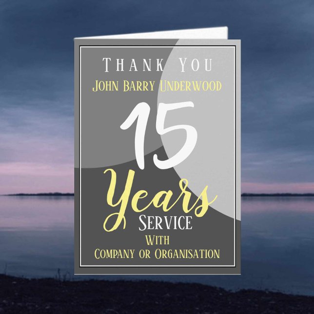 Vielen Dank für den langjährigen Service Karte (Von Creator hochgeladen)