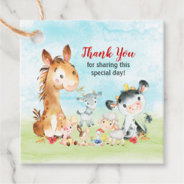 Vielen Dank für die Aquarelle Geschenkanhänger