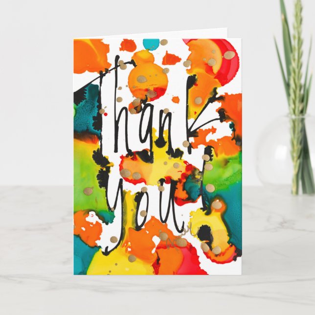 Vielen Dank für die Lovitude-Note-Karte Dankeskarte (Vorderseite)