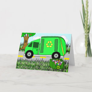 Vielen Dank für die Recycelnd wesentlichen Mitarbe Karte