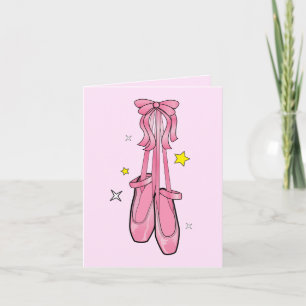 Vielen Dank für die Teilnahme an meinem Tanz-Erwäg Dankeskarte