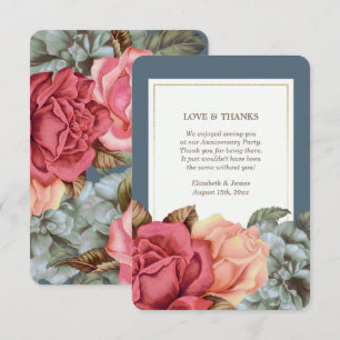 Vielen Dank für die Teilnahme an Party Cards zum J Einladung