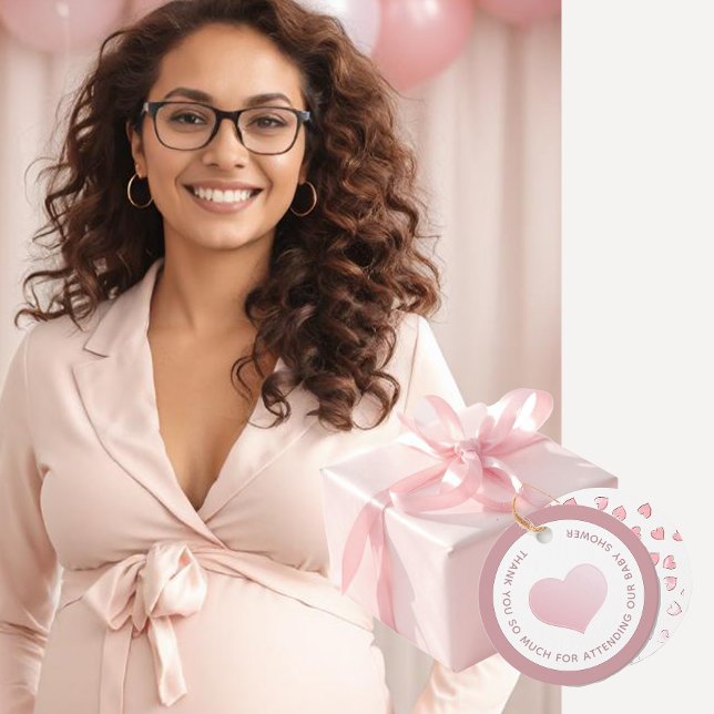 VIELEN DANK FÜR DIE TEILNAHME UNSERES BABY SHOWER  GESCHENKANHÄNGER (Von Creator hochgeladen)