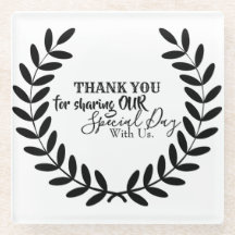 VIELEN DANK FÜR DIE TEILUNG UNSERES BESONDEREN TAG