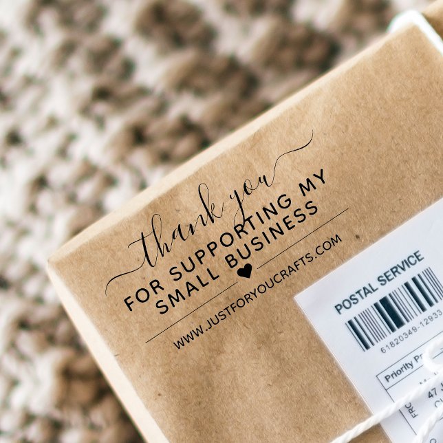 Vielen Dank für die Unterstützung meiner Website f Gummistempel (Von Creator hochgeladen)