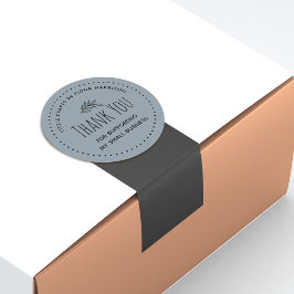 Vielen Dank für die Unterstützung meines kleinen U Runder Aufkleber