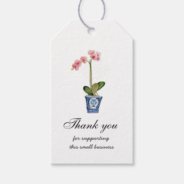 Vielen Dank für die Unterstützung von Geschenketik Geschenkanhänger (Vorderseite)