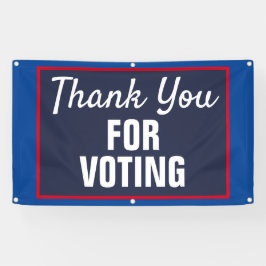 Vielen Dank für die Wahl 2020 Banner